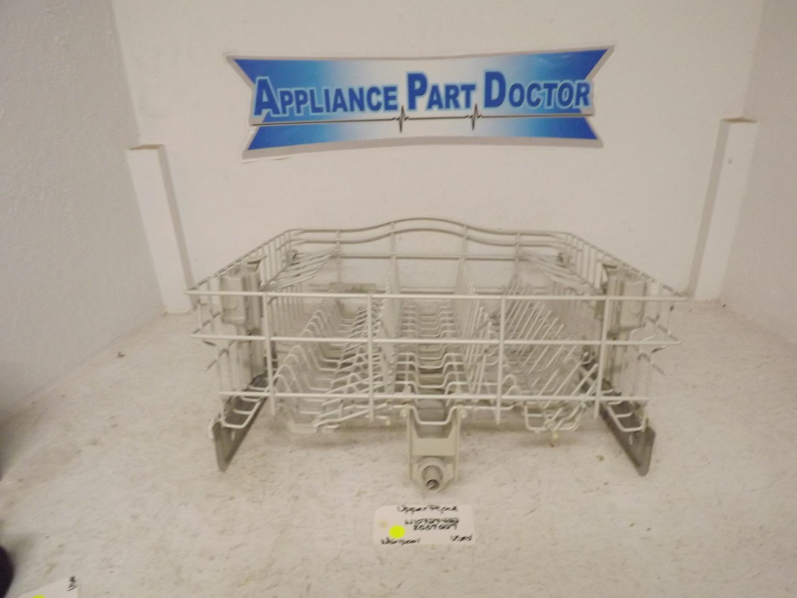 Whirlpool Dishwasher W10727422 8539229 Upper Rack Used Whirlpool Dishwasher W10727422 8539229 Upper Rack Used